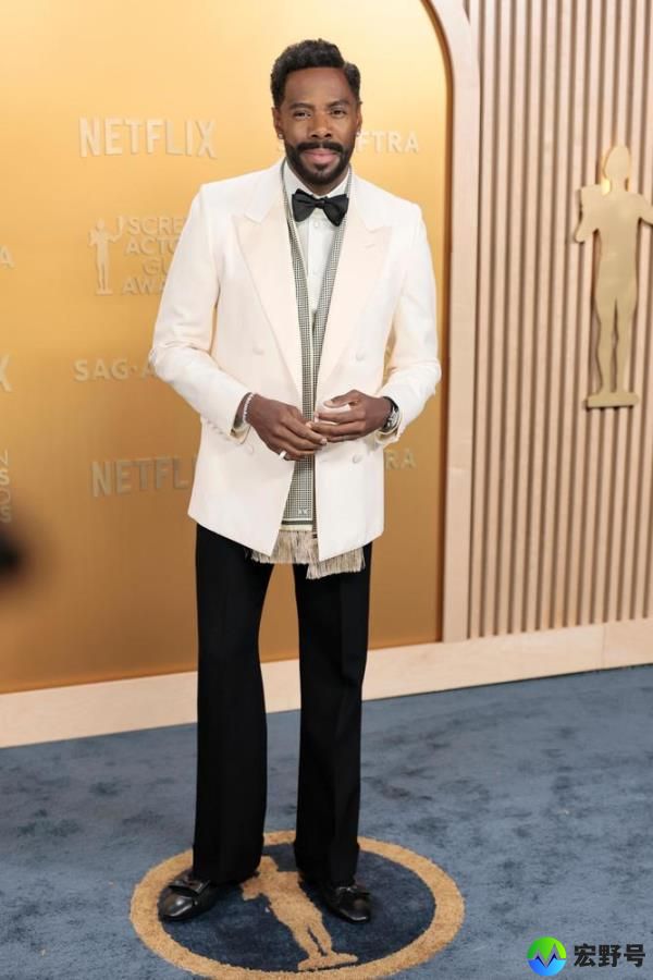 Colman Domingo always serves on a red carpet. Picture: Mo<em></em>nica Schipper