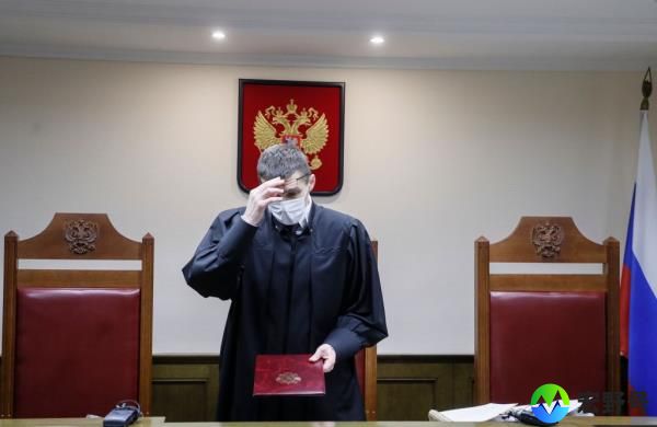 Russian Judge Oleg Nefedov.