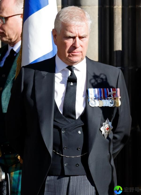 Prince Andrew, Duke of York departs St Giles