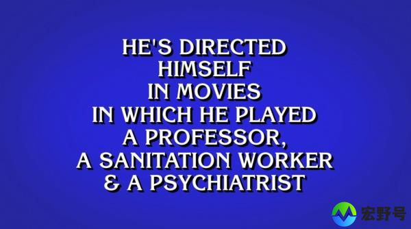 The Pop Culture Final Jeopardy! clue