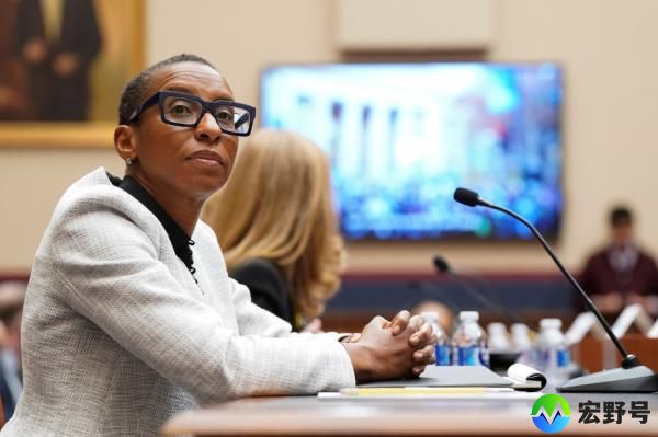 Ousted Harvard University President Claudine Gay