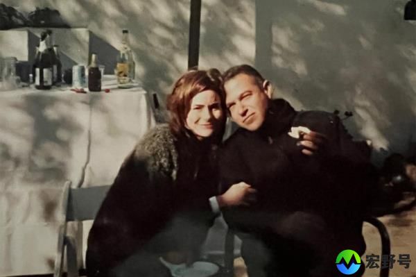 Erich Anderson with his wife Saxon Trainor