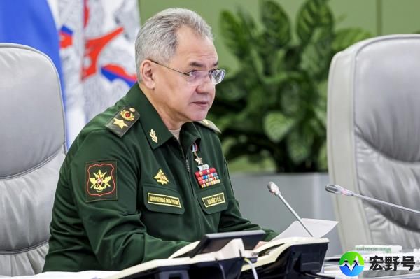 Russia defense minister Sergei Shoigu.