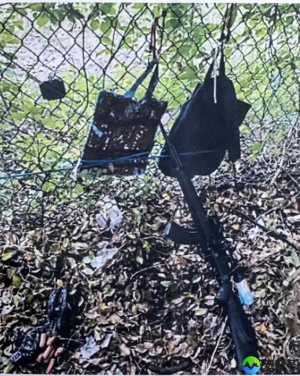 A go pro, an AK-47 and a bag were discovered near the attempted assassination site.