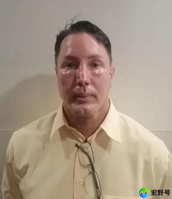 Tyler Adams is pictured in a mugshot.