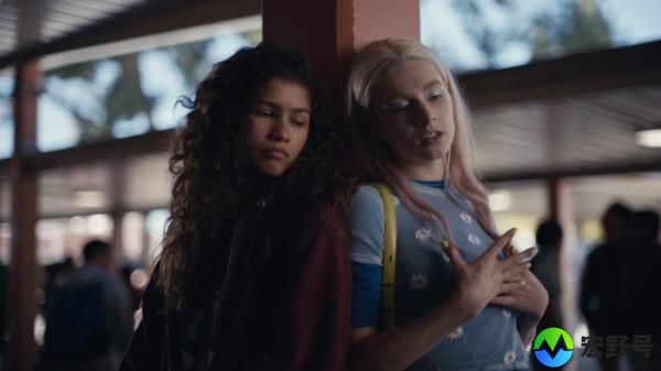 Zendaya, Hunter Schafer in 