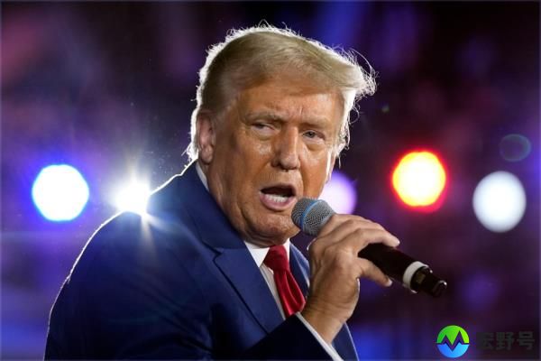 Former President Do<em></em>nald Trump speaks at at town hall campaign event at Macomb Community College on Sept. 27, 2024.