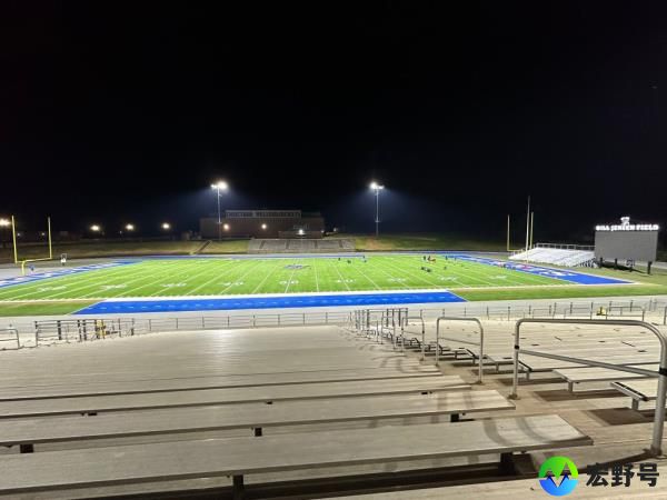A view of an empty Bill Jensen Field wher<em></em>e the the game was played on Friday night before being cut short by the shooting.