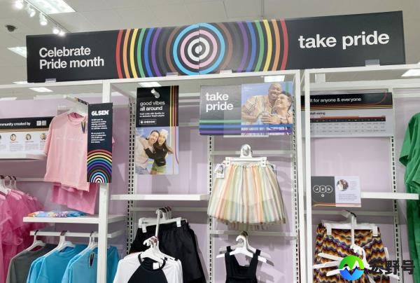 Target received backlash for its Pride Mo<em></em>nth displays.