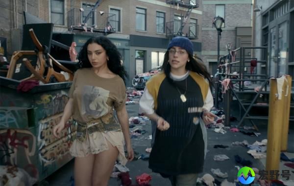 Charli XCX and Billie Eilish in the 