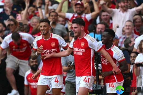 Arsenal midfielder Declan Rice