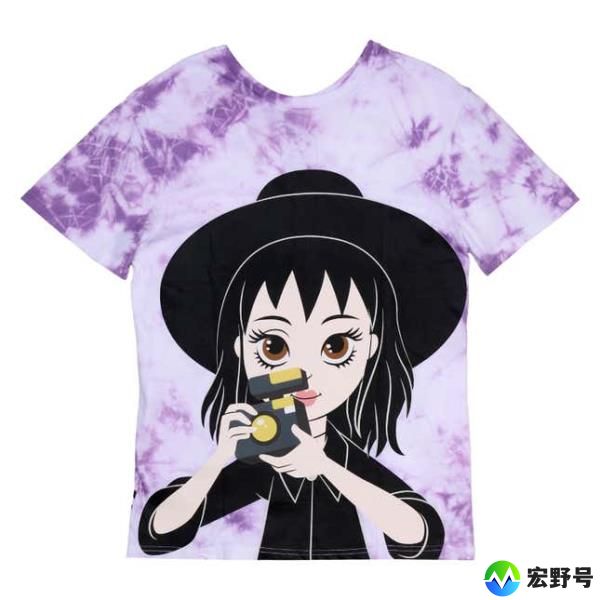 Beetlejuice & Lydia Deetz Tie-Dye Unisex Tee