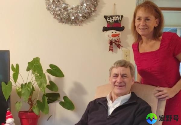 Karen Koep and her husband, Davido.