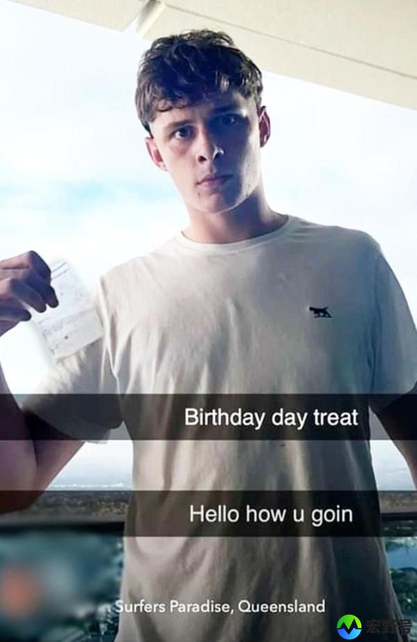Peter Dutton’s 18-year-old son, Tom (pictured), made the front pages of newspapers after he was pictured holding a bag co<em></em>ntaining white powder. Supplied/ Newscorp Network News