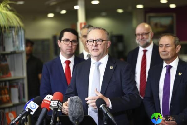 Prime Minister Anthony Albanese at a press co<em></em>nference in Perth on Tuesday.