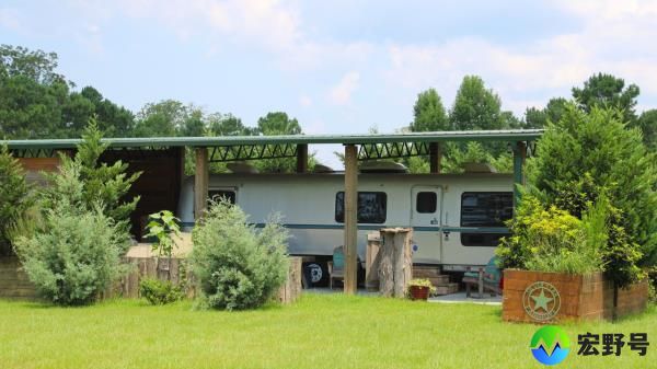 Fairfield Farm. located near Weeks Bay, features one cottage and three RV travel trailers as Airbnb sites.