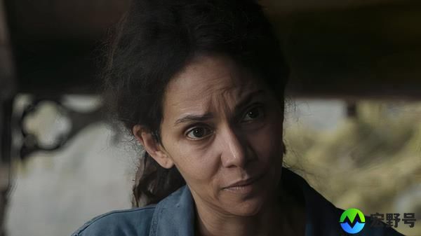 Halle Berry as the unshowered mother in the 2024 movie Never Let Go