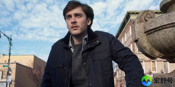 Cal (Ty Doran) standing outside and looking co<em></em>ncerned in Manifest season 4