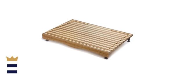 Prosumer’s Choice Bamboo Stove Cover and Cutting Board with Adjustable Legs