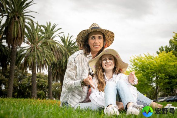Mia Jo<em></em>nes is incredibly cautious of the sun and always makes sure her daughter Ellie, 10, is wearing hats, sunglasses and sunscreen.