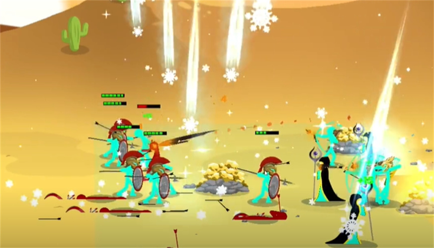 火柴人战争遗产雨下同款魔改版