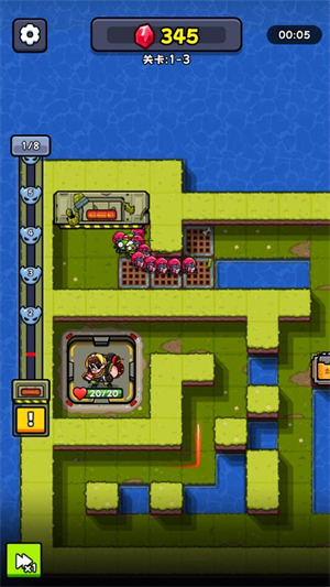 爆破突击小游戏